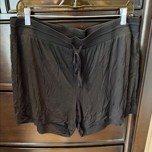 Women's GapBody Black Drawstring Shorts